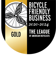 Bicycle Friendly Business award 2020-2024 winner from The League of American Bicyclists