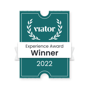 Viator Experience Award Winner 2022 logo